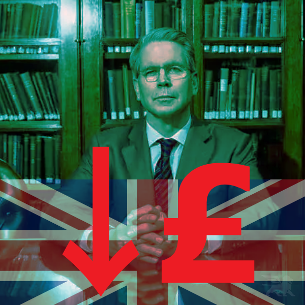 Scott Bessent mod det britiske pund